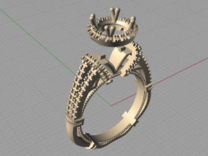 ring 3Dプリントモデル