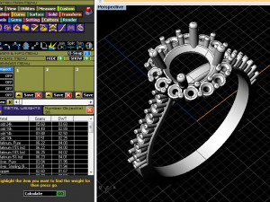 3 rings 3Dプリントモデル
