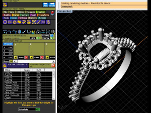 3 rings 3Dプリントモデル