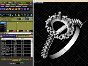 3 rings 3Dプリントモデル