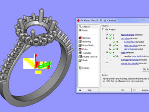 3 rings 3Dプリントモデル