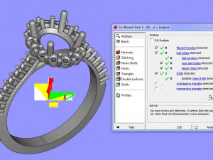3 rings 3Dプリントモデル