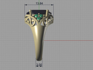 ring Model Cetak 3D