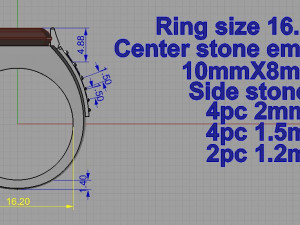 ring 3Dプリントモデル