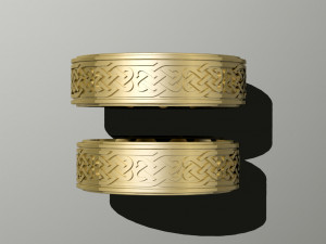 wedding bands 3D printmodel