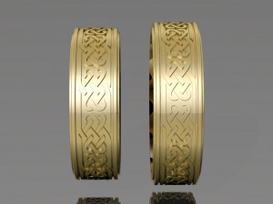 wedding bands 3D printmodel
