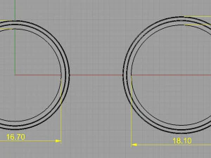 wedding bands 3D Print Model