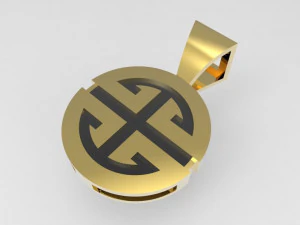 kolye 3D Baskı Modeli