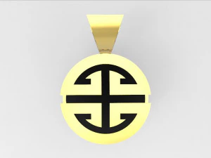 ペンダント 3Dプリントモデル