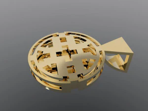 ペンダント 3Dプリントモデル