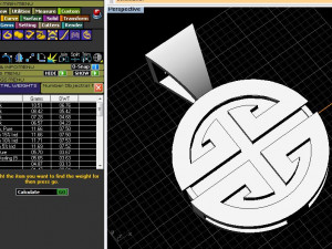 pendant Modello di stampa 3D