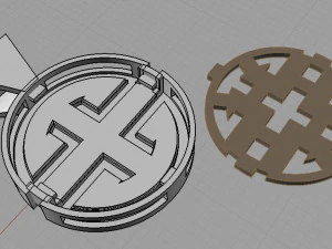 ペンダント 3Dプリントモデル