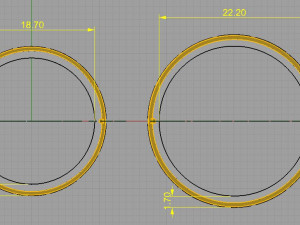 wedding bands Modèles 3D en vedette