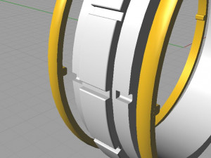 wedding bands Modèles 3D en vedette