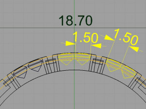 wedding bands Modèles 3D en vedette