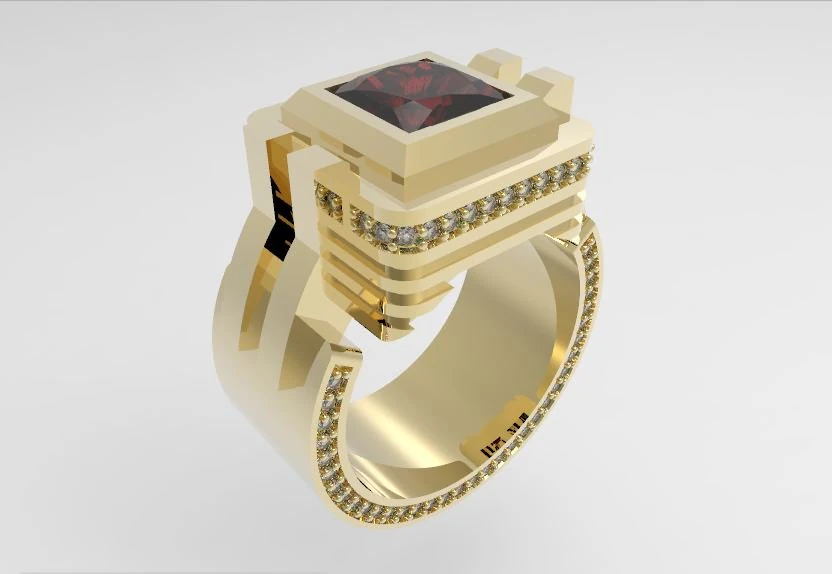 ring 3D Print Model .c4d .max .obj .3ds .fbx .stl .blend 
