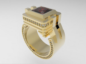 ring Modelo de impresión 3D