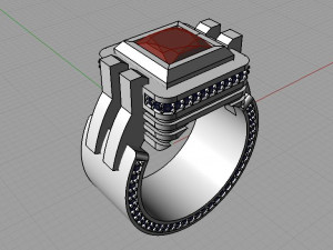 ring Modelo de impresión 3D