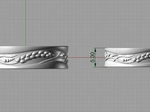 wedding rings 3D Print Model