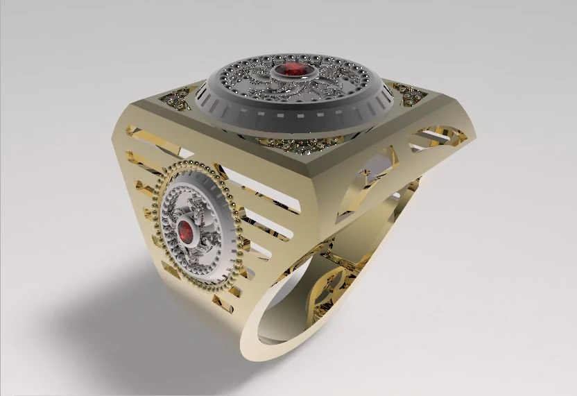 ring 3D Print Model .c4d .max .obj .3ds .fbx .stl .blend 