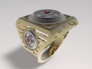 squillo Modello di stampa 3D