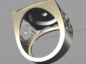 ring Modello di stampa 3D
