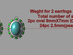 earrings Modelo de Impressão 3D
