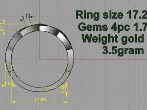 ring Model Cetak 3D