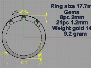 ring 3D प्रिंट मॉडल