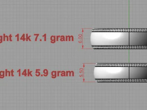 wedding rings 3D Print Model