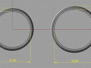 wedding rings 3D Print Model