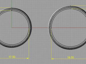 wedding rings 3D Print Model