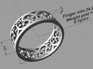 ring 3D प्रिंट मॉडल
