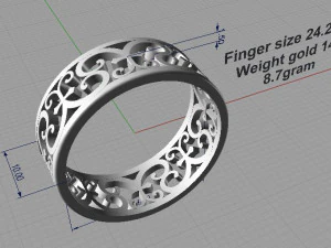 ring 3D Print Model