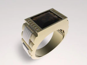 戒指 3D 打印模型