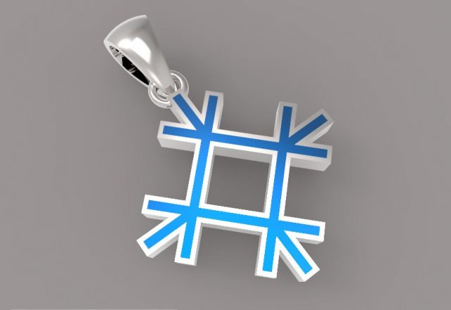 pendant Model Cetak 3D .c4d .max .obj .3ds .fbx .stl .blend 