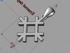 pendant 3D Print Model