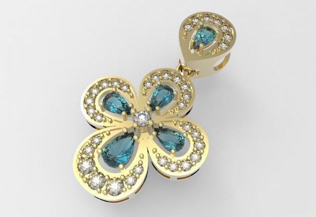 pendant 3Dプリントモデル .c4d .max .obj .3ds .fbx .stl .blend 