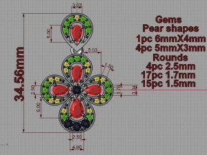 pendant 3Dプリントモデル