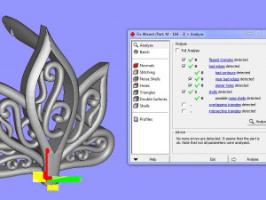 anting-anting Model Cetak 3D