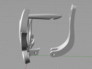 anting-anting Model Cetak 3D