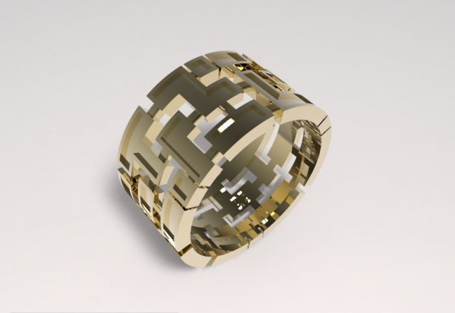 ring 3D 프린트 모델 .c4d .max .obj .3ds .fbx .stl .blend 