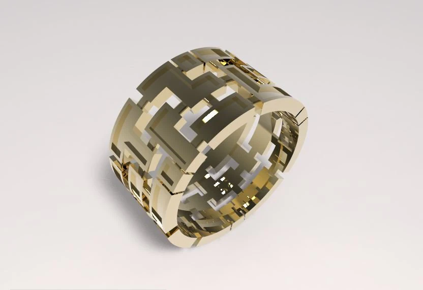 ring 3D Print Model .c4d .max .obj .3ds .fbx .stl .blend 