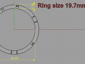 ring 3D 프린트 모델
