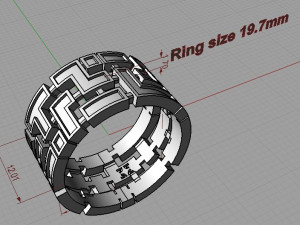 ring 3D 프린트 모델