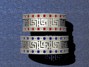 wedding rings 3D Print Model