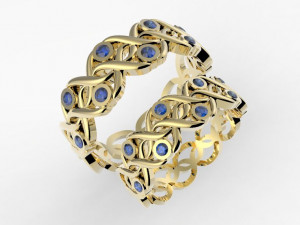 wedding bands 3D Print Model