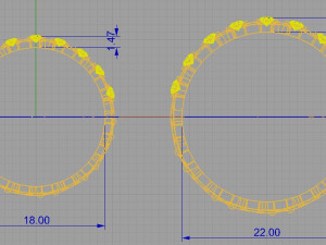 wedding bands 3D Принт Модель