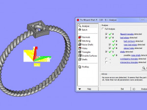 结婚戒指 3D 打印模型