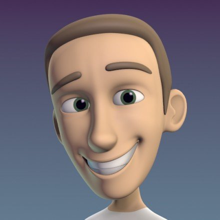 cartoon guy 3D Модель .c4d .max .obj .3ds .fbx .stl .blend 